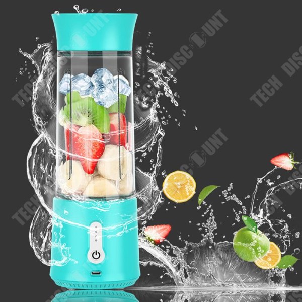 TD® Bärbar Juice Extractor Liten hushålls Elektrisk Juice Extraktor Multifunktionell trådlös laddning Juice Extractor