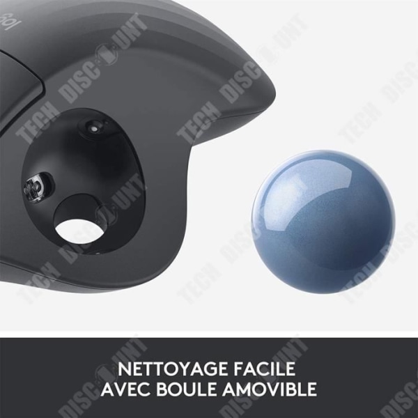 Mars Trackball Mouse TD® Trådløs design med hjul
