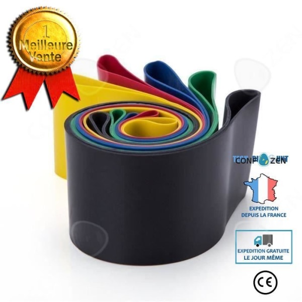 C® Kumilenkki, kyykky, miehet ja naiset, takalihakset, joustokehys, jooga-jännityslenkki, voimaharjoittelu,5