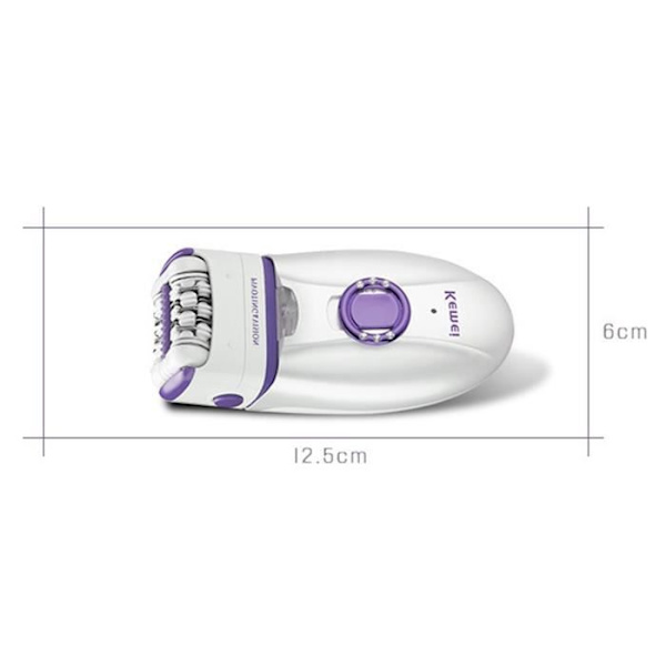 Epilator til kvinder barberingsapparat kvinde barbermaskine 2 i 1 KM-2668 epilator