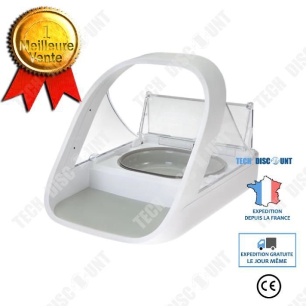 TD® Pet Microchip Recognition Bowl Pet Microchip Matningsskål för torr eller våt mat