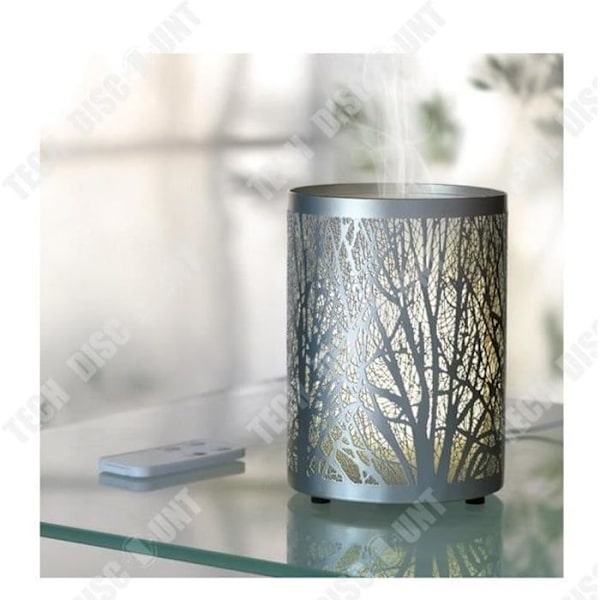 TD® Duftlampe med LED-lys, økologisk aroma, indretning, multifunktionel atmosfære, aromadiffuser, elegant duft.