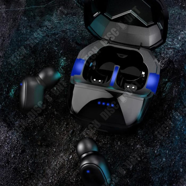 TD® Bluetooth in-ear headset Bluetooth 5.1 Lav latency uden følelse Lang batterilevetid Bi-hovedtelefon