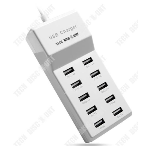 USB TD® 10 porte indlæsningshoved Intelligent genkendelse Stabilitet