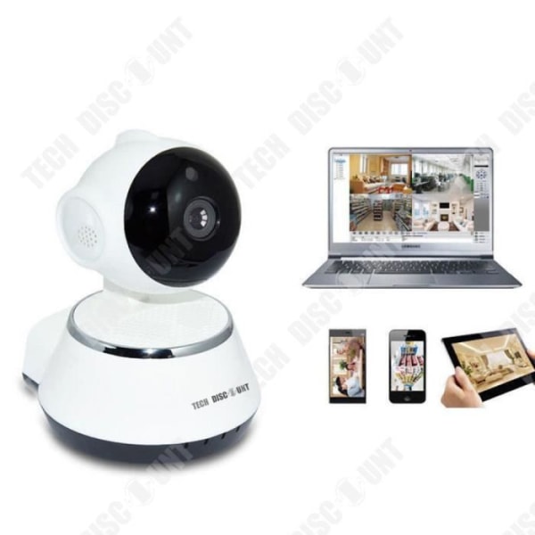 TD® trådlös wifi ip övervakningskamera spion utomhus inomhus säkerhet nattsikt rörelsedetektering övervakas