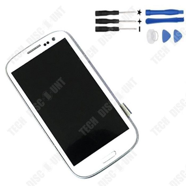TD® Sopiva Galaxy S3 I9308 Näytön LCD I9300 sisä- ja ulkopuolen kokoamiseen