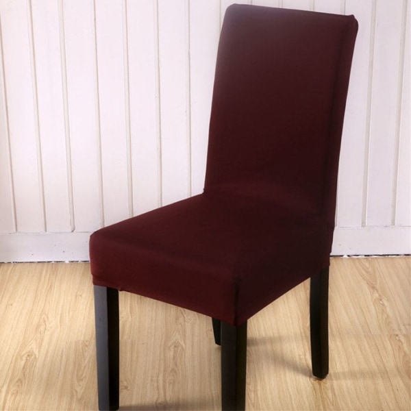 Confozen® laajennettava tuolihuppu 4 kappaletta Burgundi Kestävä kulutukselle