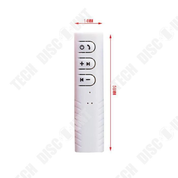 TD® FM-biltransmitter - BT4.2 bærbar modtager - Trådløs audioadapter med håndfri opkald