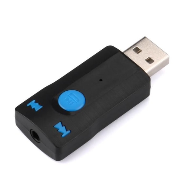 Trådlös bil Bluetooth Audio Kit AUX USB Bluetooth mottagare adapter cr118