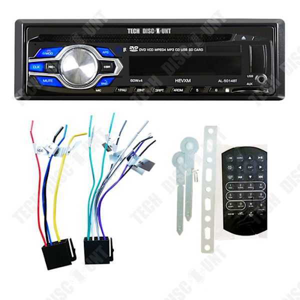 TD® Bluetooth-autoradio yksinkertainen CD-soitin autoradio DVD-soitin bluetooth handsfree FM