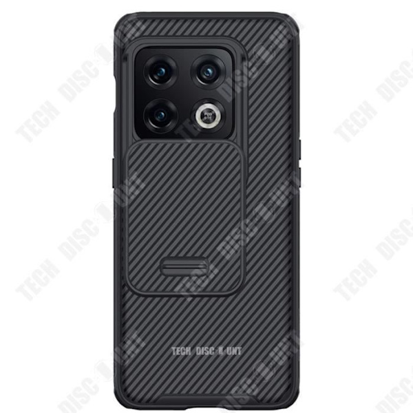 TD® Lämplig för OnePlus 10Pro mobiltelefonfodral Lins Slide Black Mirror Back Cover Skyddsfodral