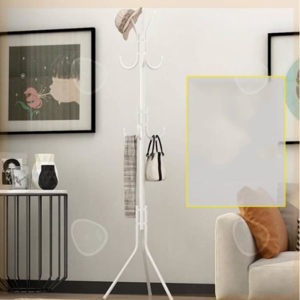 CONFO® Riippuvaate teline valkoisilla jaloilla