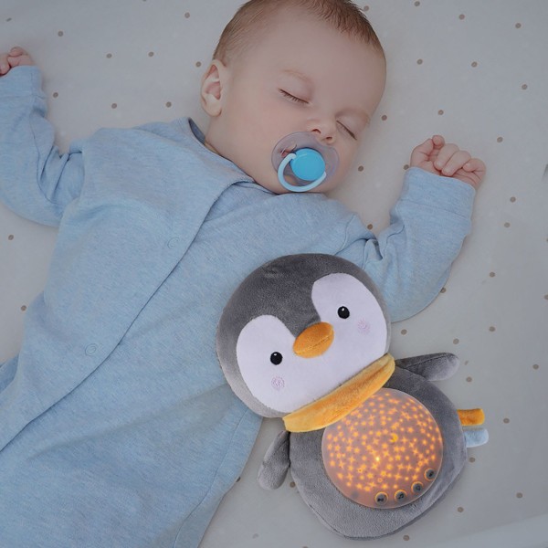 TD® Babyleksaker Ljus Musik Nattljus Skrivbord i sovrummet lugnar sömn för nyfödda Tidigt lärande multifunktionellt