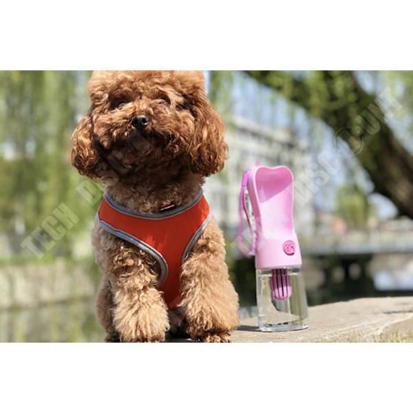 TD® Bærbar drikkefontæne til hunde til udendørs rejser for kæledyr