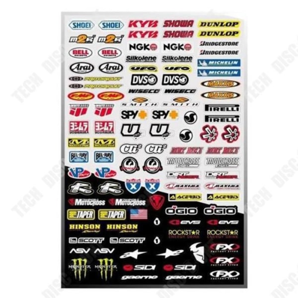 TD® Fx1 Motorcykeldekal klistermärke Modified Personality Sticker DIY Pull Float Sticker