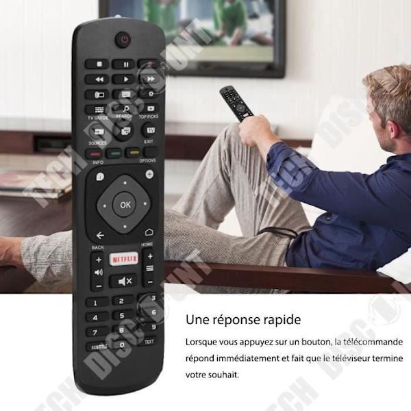 TV-fjernbetjening TD® Passer til HOF16H303GPD24 Sensitiv kontrol Let at bruge