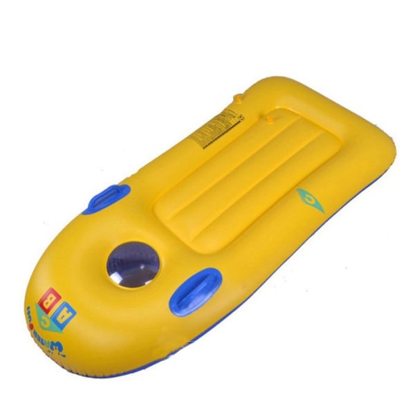 Oppustelig flydende seng TD® 119x58cm Sikkerhedshåndtag Lufttæt design