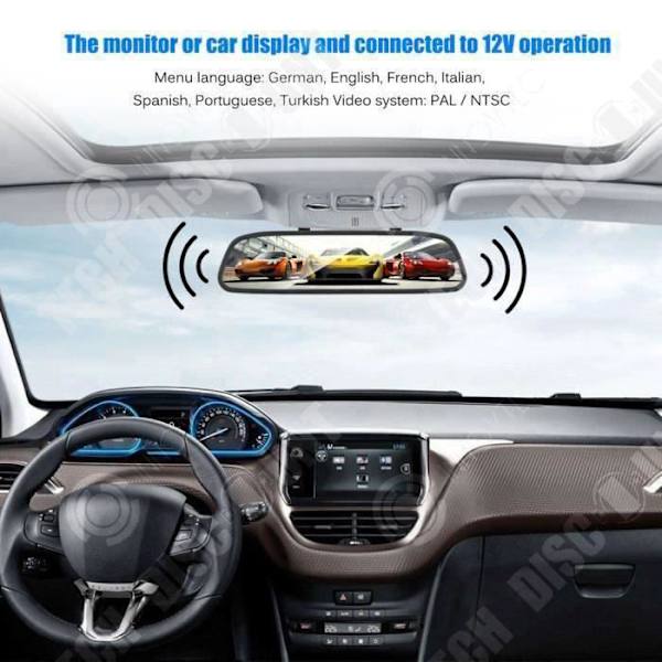 INN® Autopeili + Peruutuskamera - Yövision - 4.3 "Langaton - Auton pysäköintitarvike