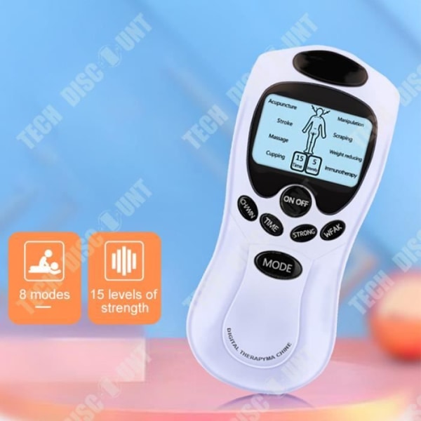 TD® Digital fysioterapiinstrument 15 intensitetsniveauer Multihastighedstilstand Let at bruge Timerfunktion