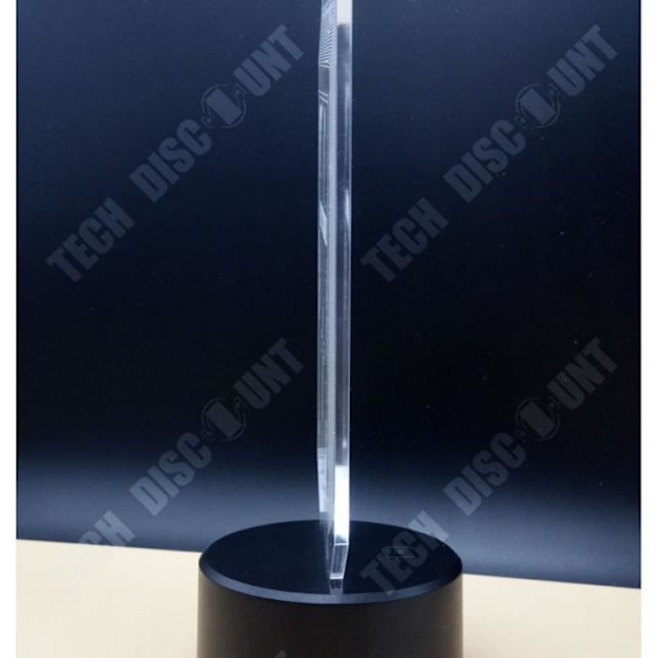 TD® Dekorativt USB-flygplan 7 färger Fjärrkontroll Optisk illusion Nattljus 3D-visualisering Bordsbordslampor 3D-glöd LE QX87773
