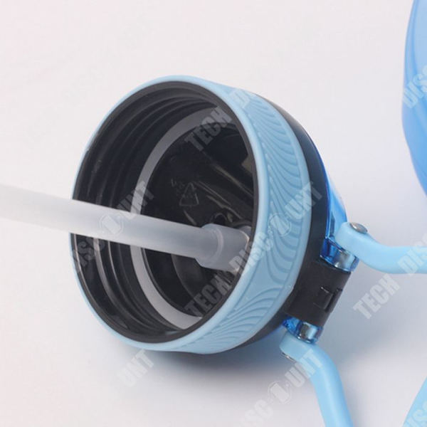 TD® Vattenflaska med stor kapacitet 2,3 L Bärbar Transparent Utomhuscamping Fitness Stor vattenkopp