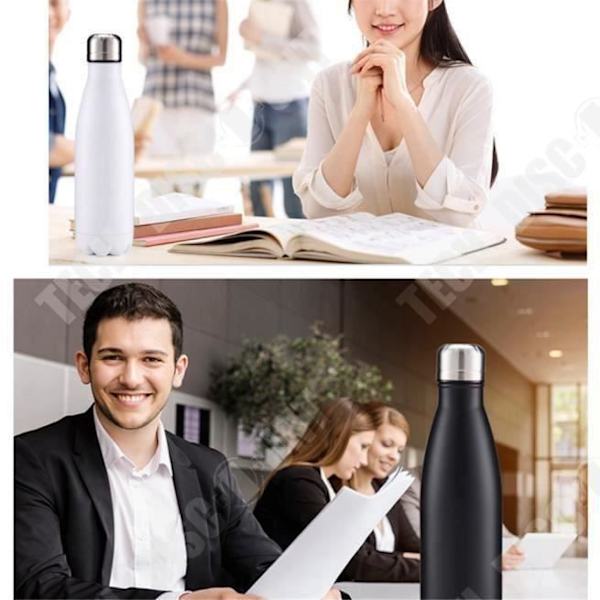 Isolerad flaska - TD® - Modern - Rostfritt stål - 500 ML - Vattentät