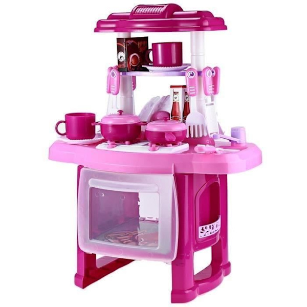 Köksredskap för barn - CONFOZEN® - Simulering pedagogisk leksak - 2-3 år Rosa
