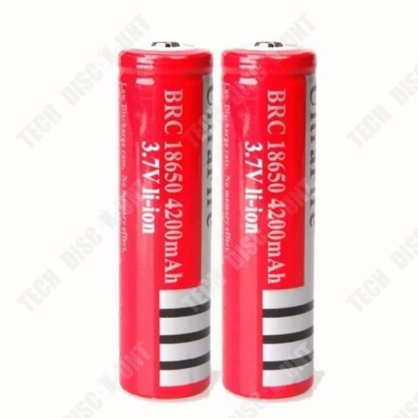 TD® 4-pack uppladdningsbara batterier Power Batteri Laddningsenhet Ficklampa Elverktyg Laddar AAA batteripaket