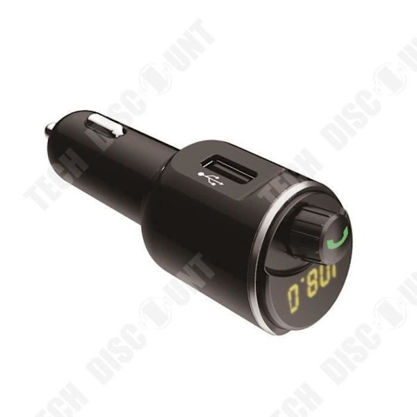 TD® FM-LÄHETIN USB-latausportilla MP3-soitin Radio navigointi - Bluetooth handsfree auton lähetin