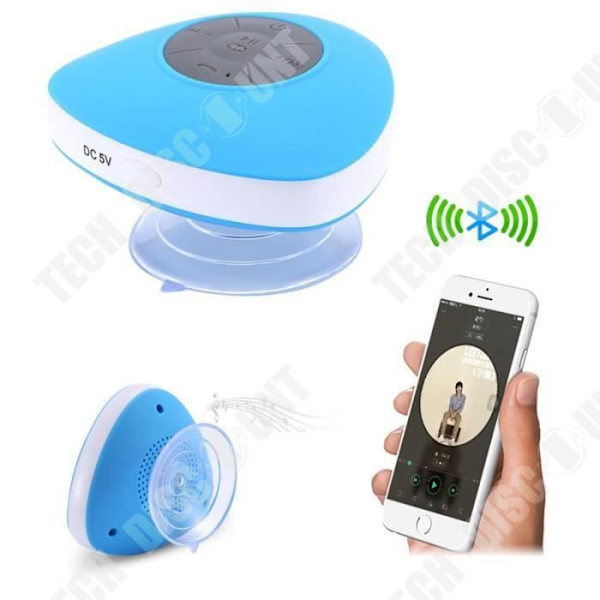 TD® Mini vattentät trådlös Bluetooth-högtalare med handsfree Bluetooth-ljudhögtalare för enheter