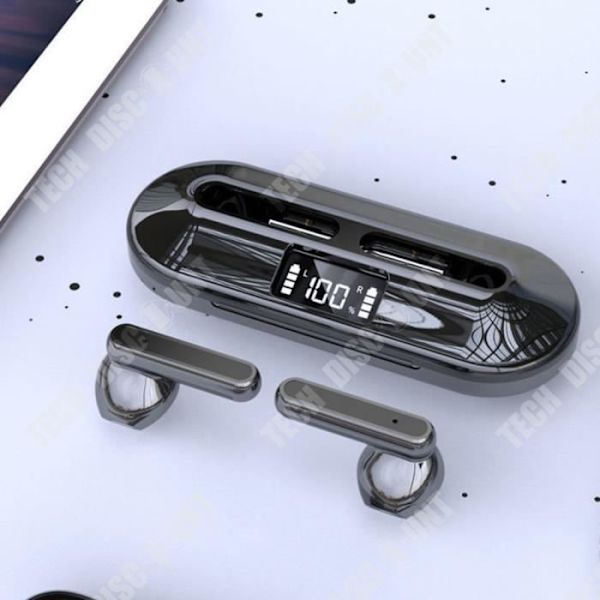 TD® Bluetooth-kuulokkeet Bluetooth 5.0 Langattomat Bluetooth-kuulokkeet Älykäs digitaalinäyttö melunvaimennuksella