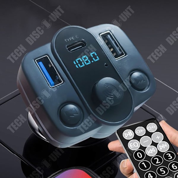 TD® FM-sendere bluetooth bil mp3-afspiller bluetooth handsfree opkald bluetooth uden tab af audio kvalitet bil mp3