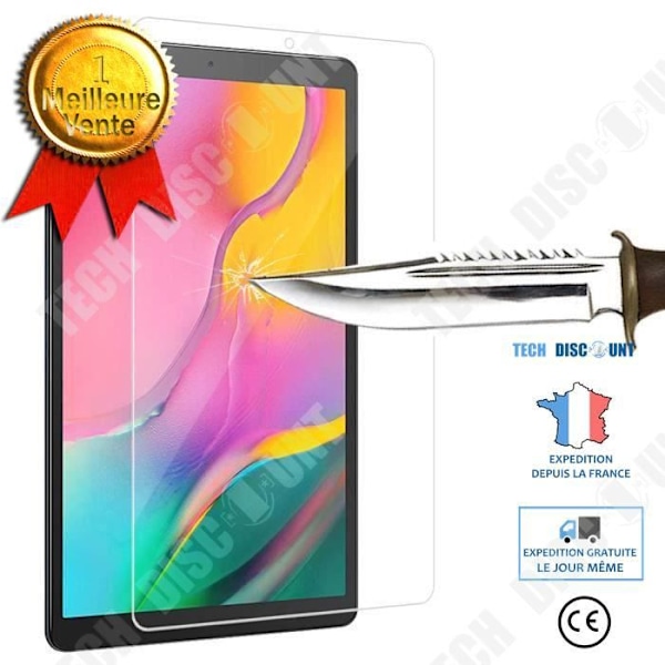 TD® Suojaelokuva Samsung Galaxy Tab A 10.1 (2019) 10.1" SM-T510: 1- Lasinen suojakalvo - Vankka ja kestävä