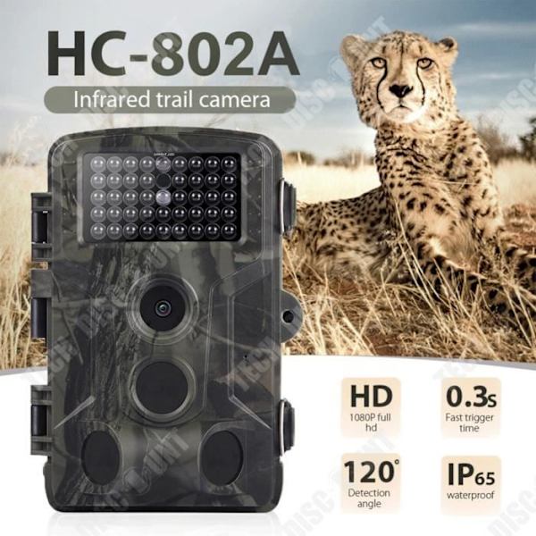 TD® Utomhus Jaktkamera Jakt Vilda djur HD Vattentät kamera Infraröd övervakning Värmedetektering Night Vision