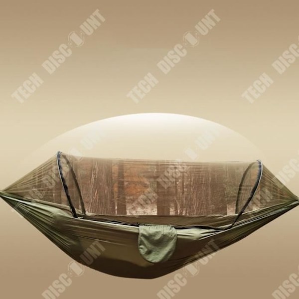 TD® Automatisk Quick Open Myggnät Hängmatta Utomhus Camping Hängmatta Myggnät Anti-Rollover Nylon Hängmatta