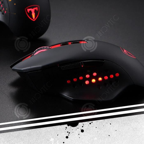 Trådløs gamingmus - INN - X11 - 4000DPI - RGB-baggrundsbelysning - 220 timers batterilevetid