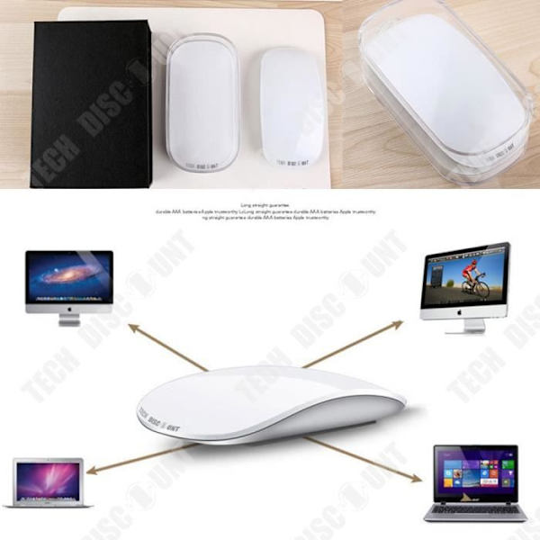 Trådlös mus utan snabb tryckknapp kontorsdatorer Optisk Högupplöst precision PC-bärbara datorer ergonomisk slimmad