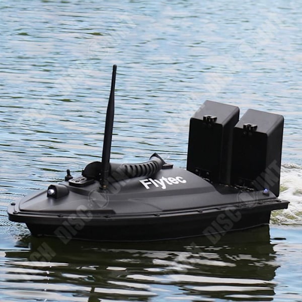 TD® häckande båt 500 meter Fjärrkontroll Dubbellager Bete Fiskekrok RC Fjärrkontroll Båt Elbåt