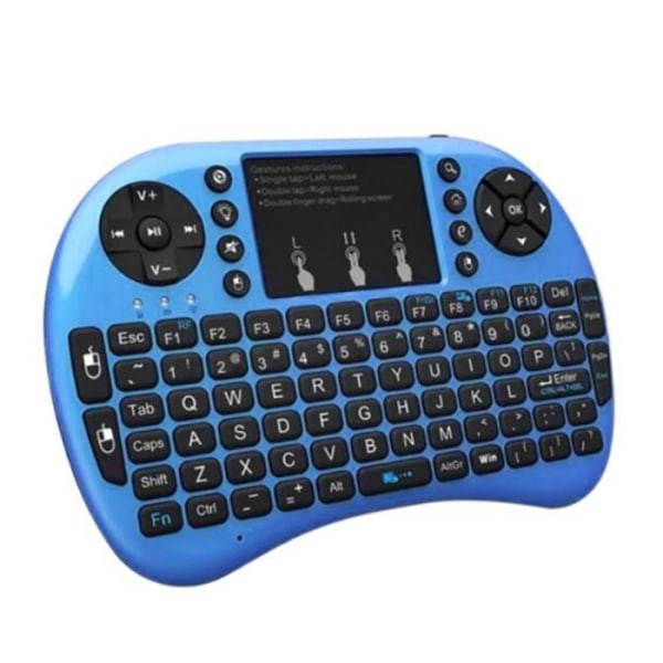Mini langaton näppäimistö TD® 92 näppäintä Takaisinvalotettu Plug and Play