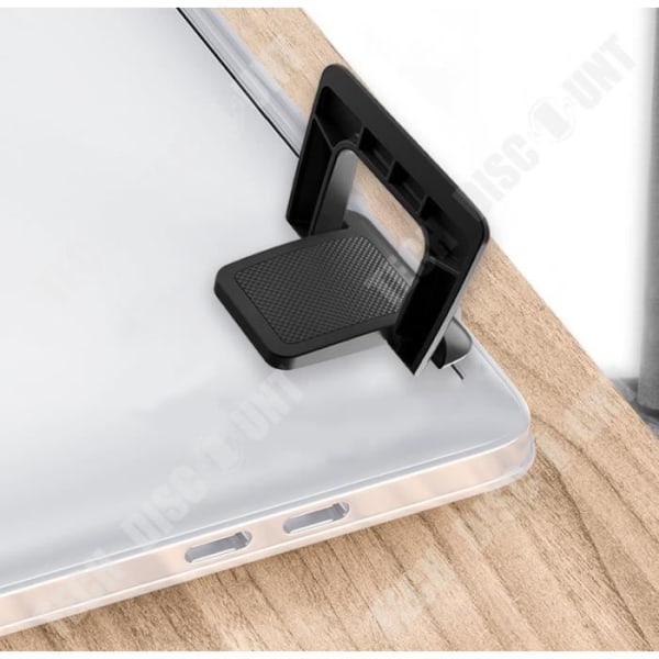 TD® Datorställ Mini Laptopställ Värmeavledande bärbart tablettställ Vikbart plast