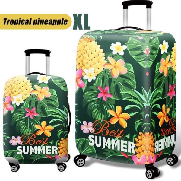 Elastiskt resbagage resväska skydd skydd Tropical Pineapple 29"-32" XL