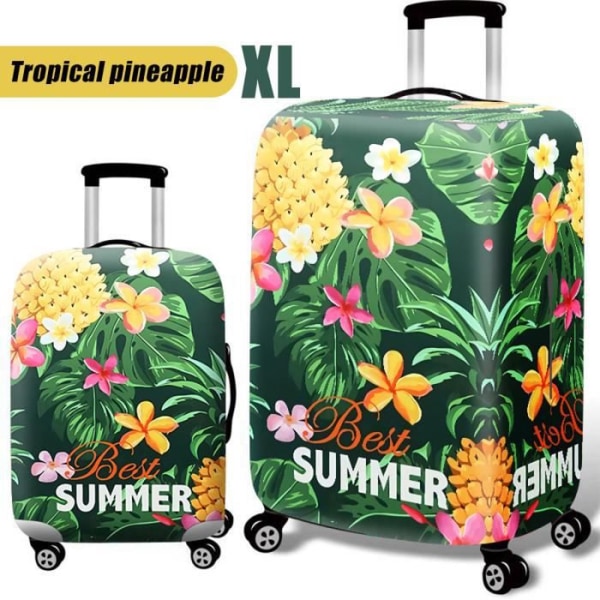 Elastiskt resbagage resväska skydd skydd Tropical Pineapple 29&quot;-32&quot; XL