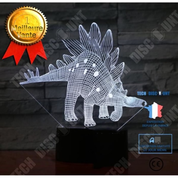 TD® 3D Colorful Touch Night Light MO-44