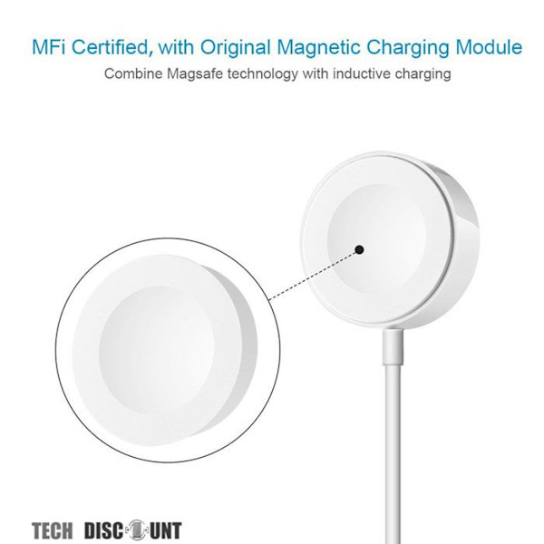 TD® Oplader til induktionsur Series 1 2 3 4 original mini hurtig trådløs magnetisk 38mm 40mm 42mm 44mm