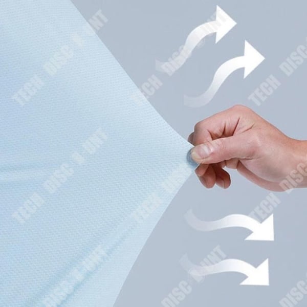 TD® UPF50+ aurinkosuojavaatteet miehille ja naisille UV-suojaus kevyt ja hengittävä ulkoilumekko Blå jag