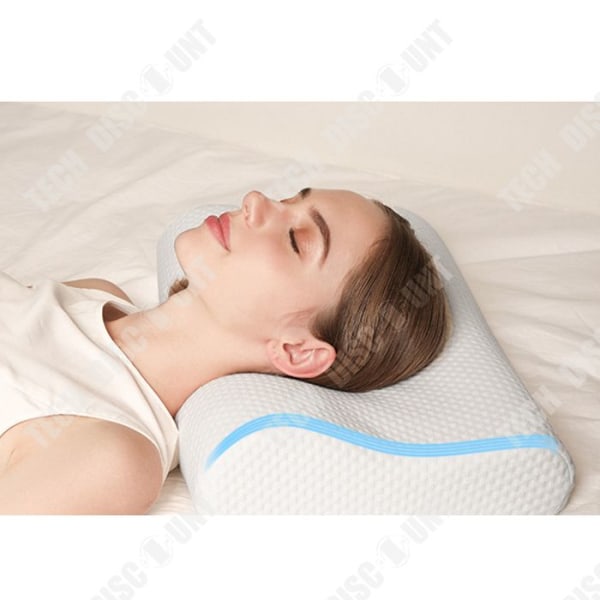 TD® Memory Foam Nackkudde Ergonomisk Nackskudde Sömnkudde för Side Sleeper