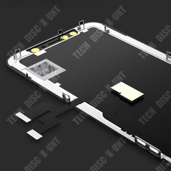 TD® White telefonersättningspekskärm kompatibel iPhone 8 Plus, anti-fingeravtrycksyta, LCD-färgskärm