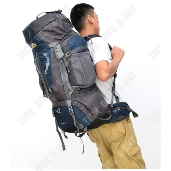 TD® RETKEILYREPPU 85L Vaellus Reppu Alppikiipeily Retkeilymatka Rucksack Uudet Sakit