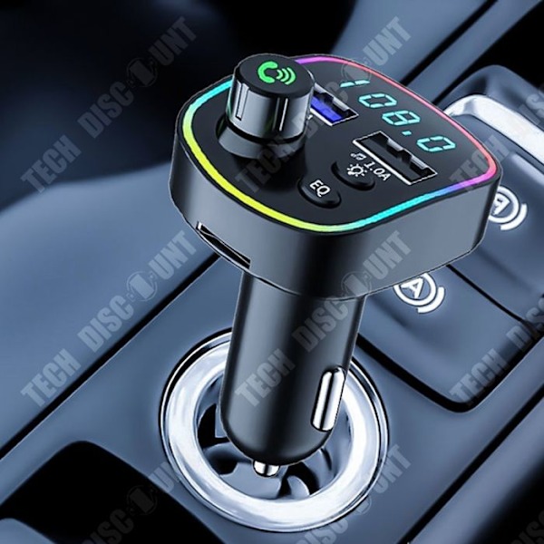 TD® FM Bluetooth-sender Biloplader Bluetooth MP3-afspiller Bluetooth Håndfri Bluetooth Biltilbehør