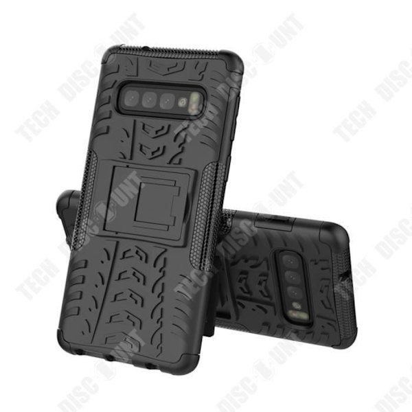 TD® Telefonholder til Samsung Galaxy S10 med støttestøtte Beskyttelsesskal til telefonen Bagside Telefoncase